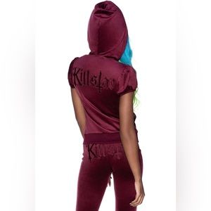 KillStar Dee-Lux Velvet Hoodie